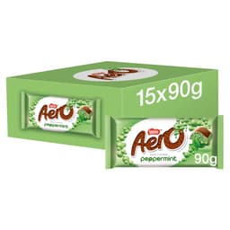 Aero Peppermint Mint Chocolate Sharing Bar 90g