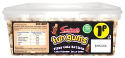 Swizzels Fun Gums Fizzy Cola Bottles 1p Tub