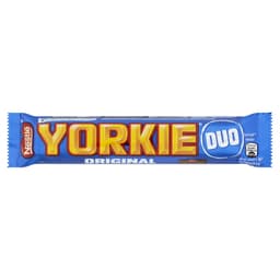Nestle Yorkie Duo Milk Chocolate Bar 72g