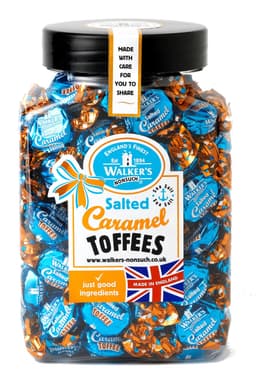 Walker's Nonsuch Salted Caramel Toffees Jar 1.25kg
