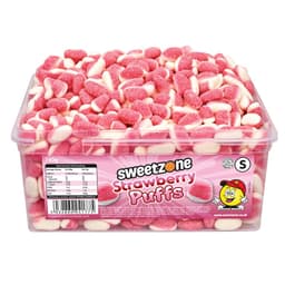 Sweetzone Strawberry Puffs 1p Tub