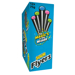 Sour Liquorice Flyers Bags 75g