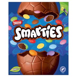 Smarties Milk Chocolate Large Easter Egg 188g