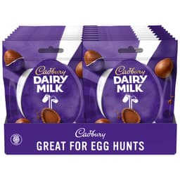 Cadbury Dairy Milk Mini Chocolate Eggs Bag 77g