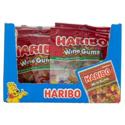 Haribo Wine Gums 160g Case