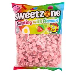 Sweetzone Fizzy Strawberry Hearts 1kg