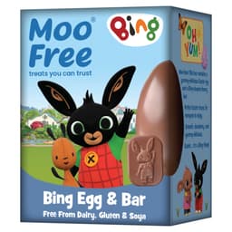 Moo Free Bing Egg & Bar 80g