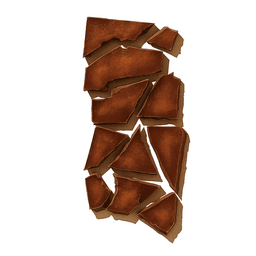 Dirty Cow Cinnamon Churros Plant Based Chocolate Bar 80g