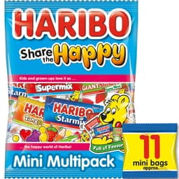 Haribo Share the Happy Multipack Bag 176g