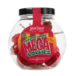 Dobsons Traffic Light Mega Lollies Gift Jar