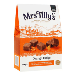 Mrs Tilly’s Scottish Orange Fudge Gift Box 150g