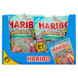 Haribo Soda Twist Z!NG 160g £1 PMP