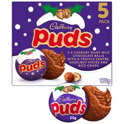 Cadbury Dairy Milk Chocolate Christmas Puds Multipack 175g