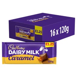 Cadbury Dairy Milk Caramel 120g £1.25 PMP