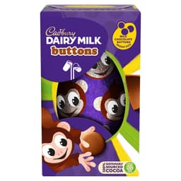 Cadbury Dairy Milk Buttons Chocolate Easter Egg 98g