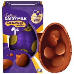 Cadbury Caramel Nibbles Chocolate Easter Egg 96g