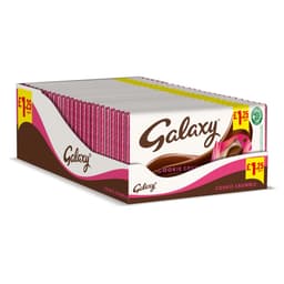 Galaxy Cookie Crumble & Milk Chocolate Block Bar 114g £1.25 PMP