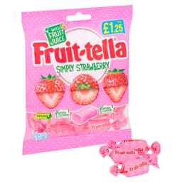 Fruit-tella Simply Strawberry 135g £1.25 PMP
