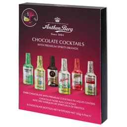Anthon Berg Chocolate Cocktail Liqueurs 8 Pieces 125g