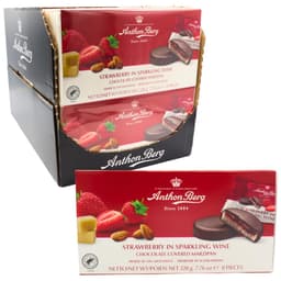 Anthon Berg Strawberry in Wine Chocolate Marzipan 220g
