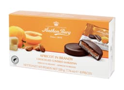 Anthon Berg Apricot in Brandy Chocolate Marzipan 220g