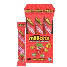Millions Strawberry Tube 55g