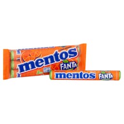 Mentos Fanta Chewy Dragees Orange Flavour 3 Pack 114g