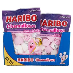 Haribo Chamallows Pink & White 140g £1.25 PMP
