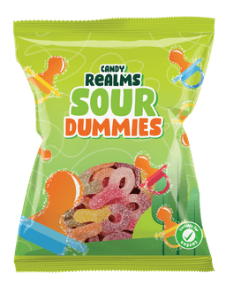 Candy Realms Sour Dummies Bag 190g