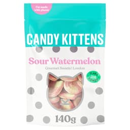 Candy Kittens Sour Watermelon Gourmet Sweets Pouch 140g