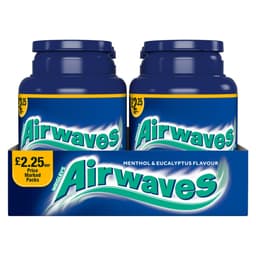 Airwaves Menthol & Eucalyptus Sugarfree Chewing Gum 65g Bottle £2.25 PMP