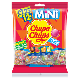 Chupa Chups Minis Bag 72g £1.25 PMP,