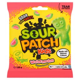 Sour Patch Kids Watermelon Flavour Sweets Bag 130