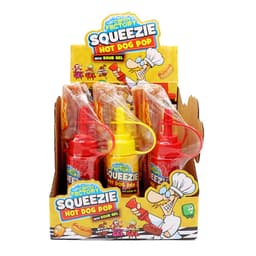 Crazy Candy Factory Squeezie Hot Dog Pop 80g