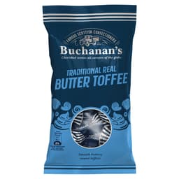 Buchanan's Traditional Real Butter Toffee Bag 140g