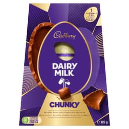 Cadbury Dairy Milk Chunky Ultimate Chocolate Easter Egg 389g