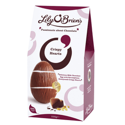 Lily O'Brien's Crispy Hearts Easter Egg 230g