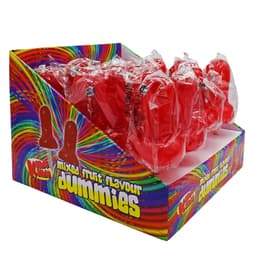 Kandy Kandy Mixed Fruit Red Dummy On A Stick 120g