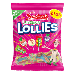 Swizzels Luscious Lollies 132g £1.25 PMP