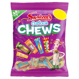 Swizzels Curious Chews Bag 135g £1.25 PMP