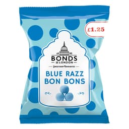 Bonds Blue Razz Bon Bons Bag 110g £1.25 PMP