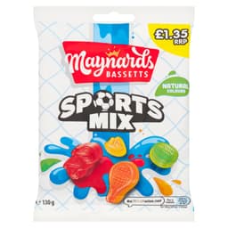 Maynards Bassetts Sports Mix Bag 130g £1.35 PMP