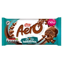 Aero Hazelnut Chocolate Sharing Bar 90g,
