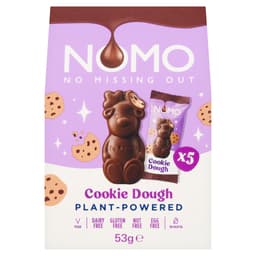 Nomo Mini Cookie Dough Reindeer 5 Pack 53g
