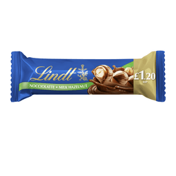 Lindt Nocciolatte Milk Chocolate Hazelnut Treat Bar 35g £1.20 PMP