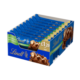 Lindt Nocciolatte Milk Chocolate Hazelnut Treat Bar 35g £1.20 PMP