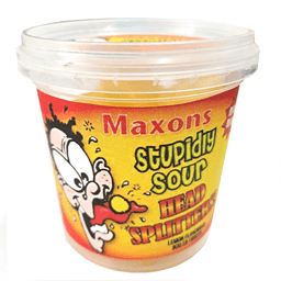 Maxons Stupidly Sour Headsplitters Tub 100g