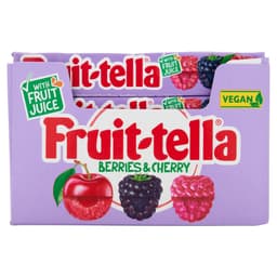 Fruit-tella Berries & Cherries Stick 41g