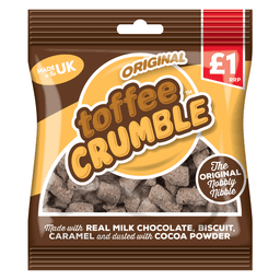 Sweet Dreams Toffee Crumble Choc Nibbles Bag 135g £1 PMP