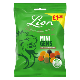 Lion Mini Gums Bag 130g £1.25 PMP